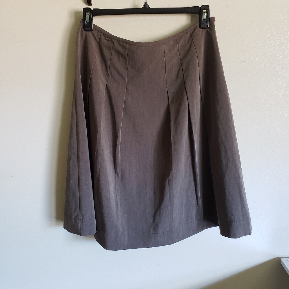 Apostrophe stretch A-line skirt